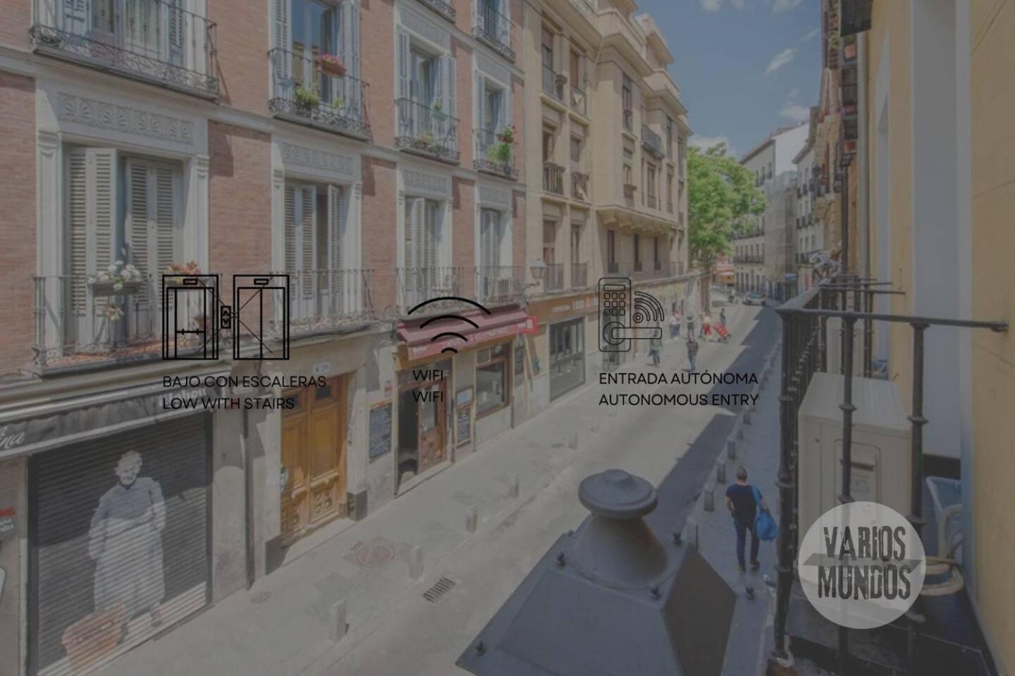 Nuevo Apt De 7Pax Entre La Cava Alta Y La Cava Baja Apartman Madrid Kültér fotó
